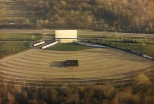 Crest Drive-In Theatre - Old Aerial From Carl Easlick